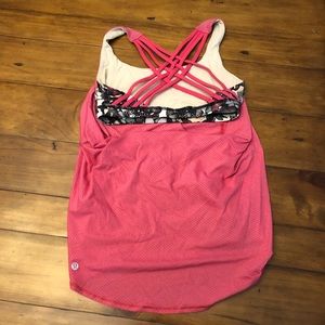 Lululemon Athletica Free to be Wild Tank size 6